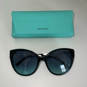 Tiffany & Co. Black on Tiffany Blue Sunglasses